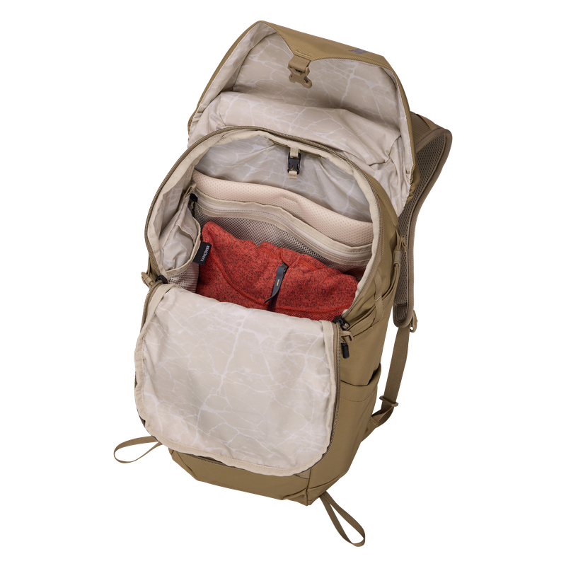 Thule AllTrail 25L daypack with rain cover Faded Khaki tan
