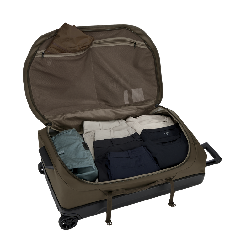Thule Chasm wheeled duffel suitcase deep khaki