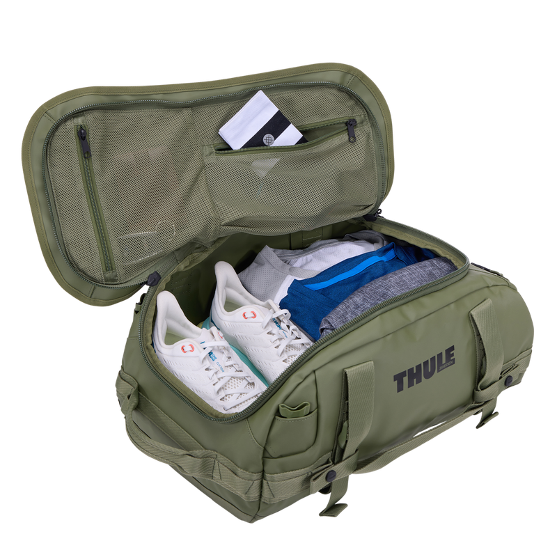 Thule Chasm 30L duffel bag olivine green