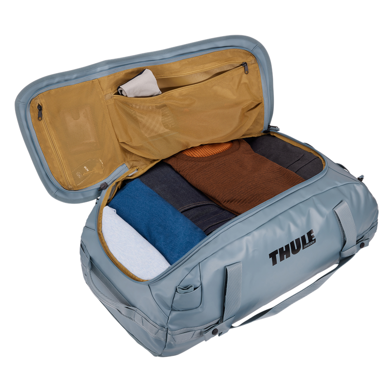 Thule Chasm 70L duffel bag pond gray