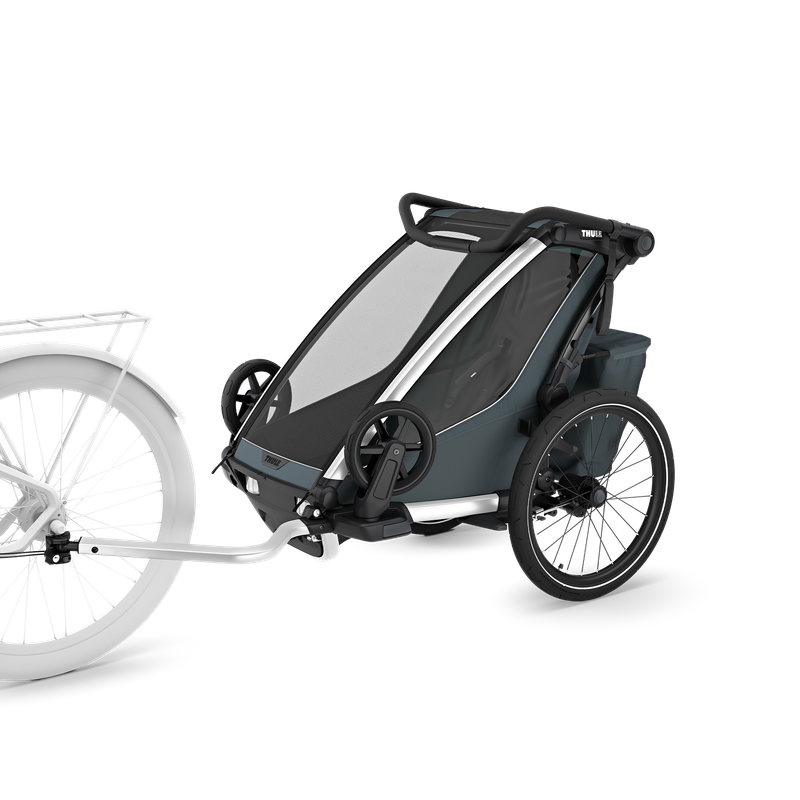 Thule Chariot Cross 2 single 1-seat multisport bike trailer dark slate