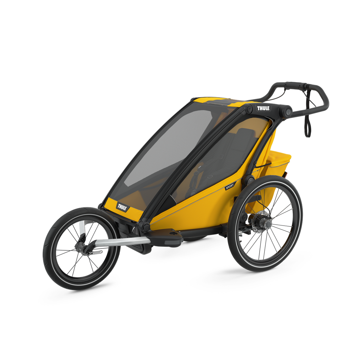 Thule Chariot Sport 1-seat multisport bike trailer spectra yellow