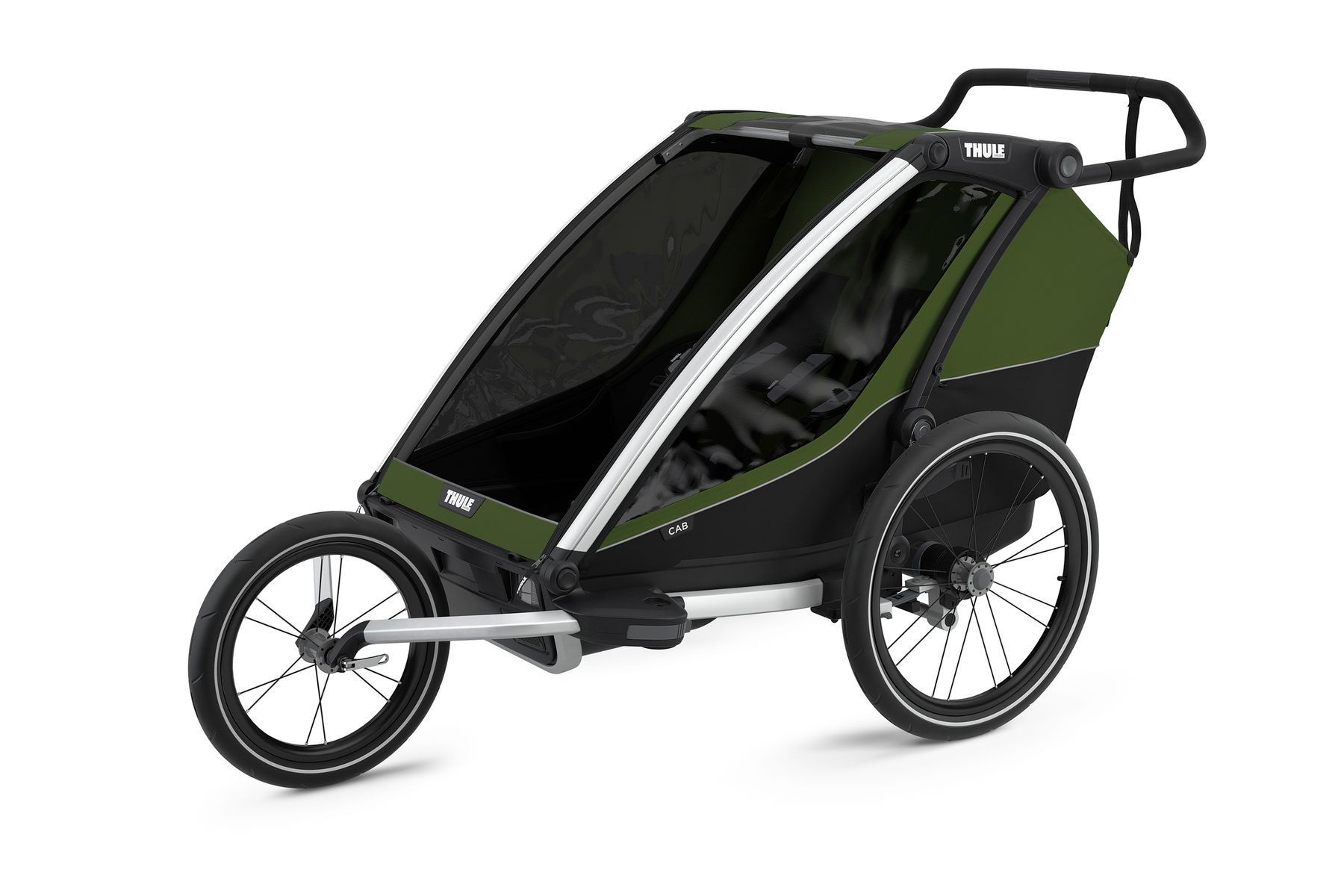 Thule Chariot Cab - running