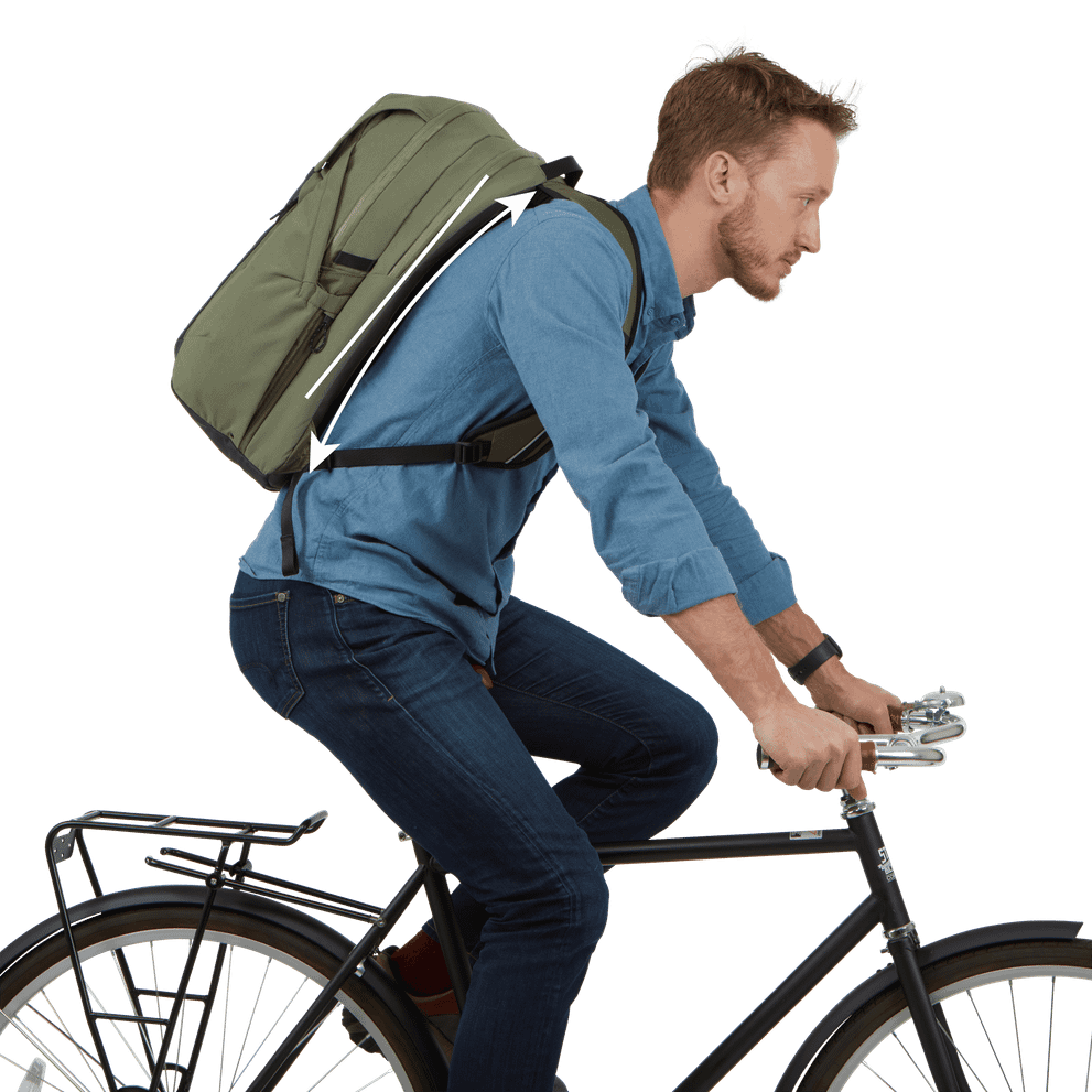 Thule Paramount commuter backpack 27L olivine green