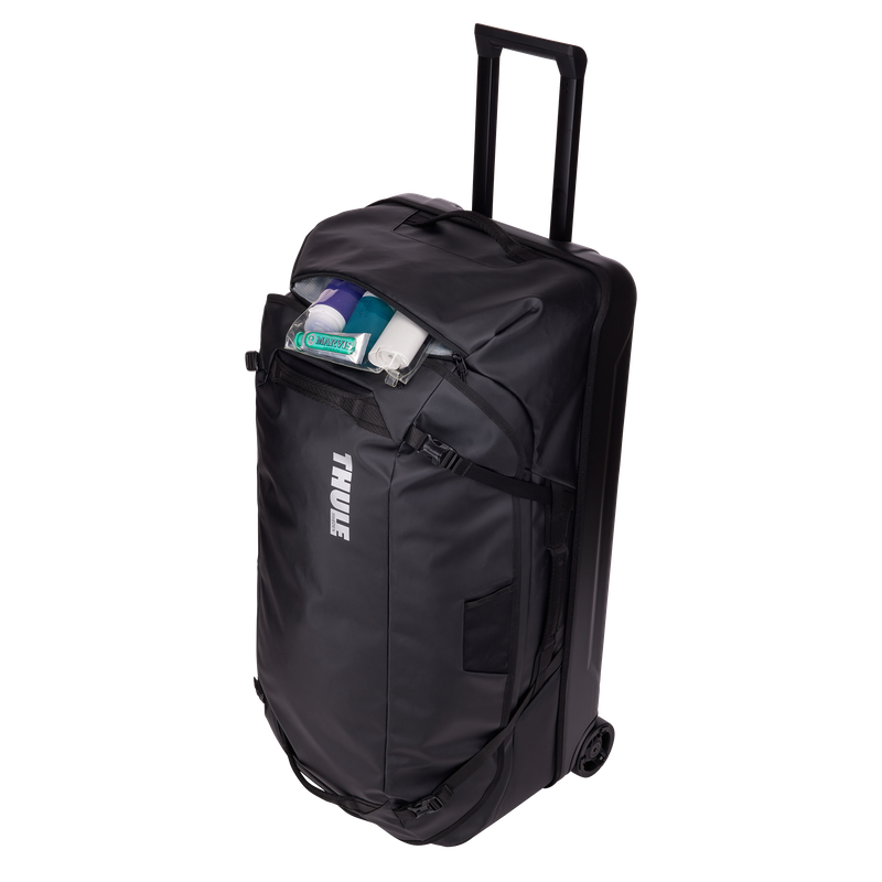 Thule Chasm check in wheeled duffel suitcase black