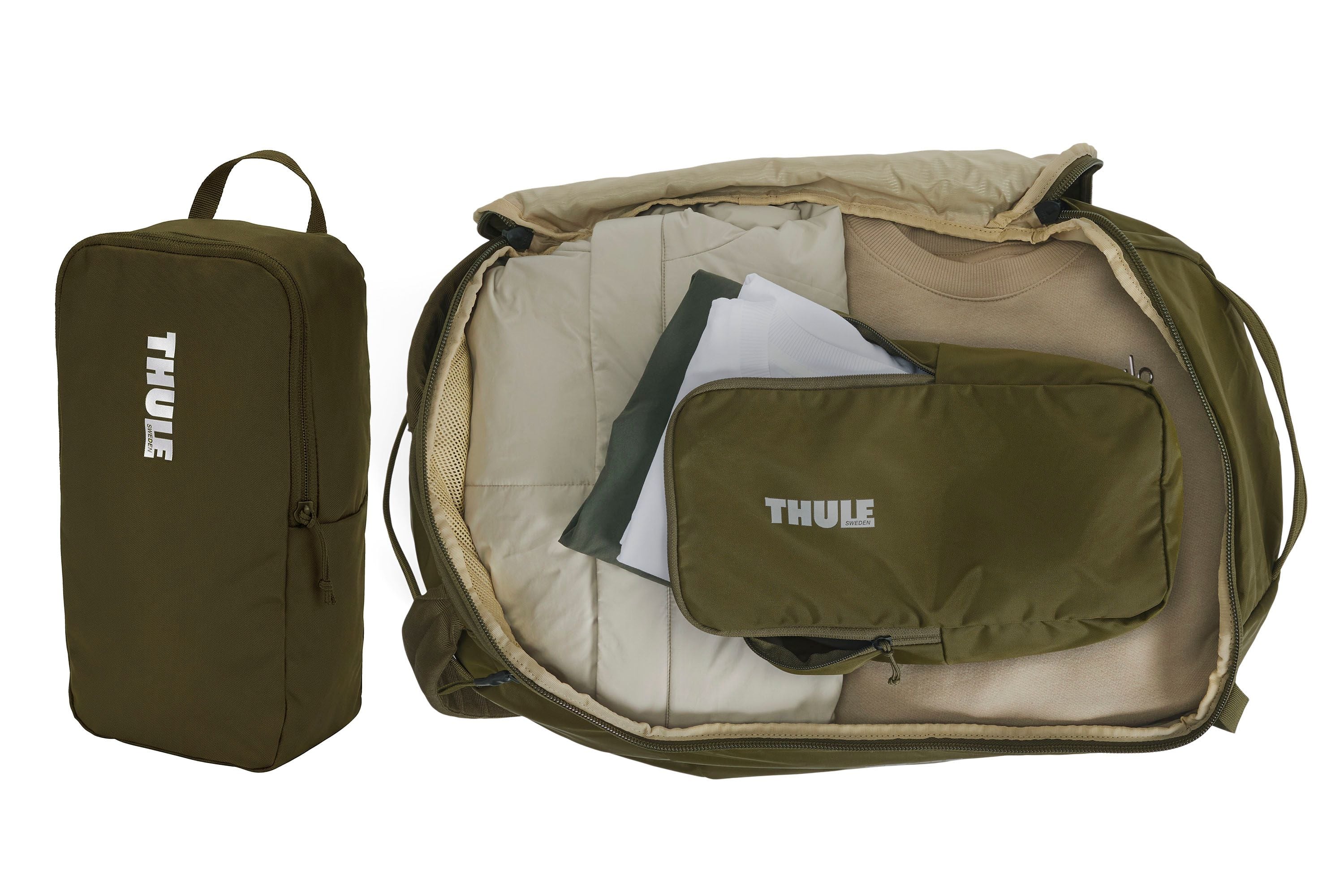 Thule EnRoute 60L duffel natural green
