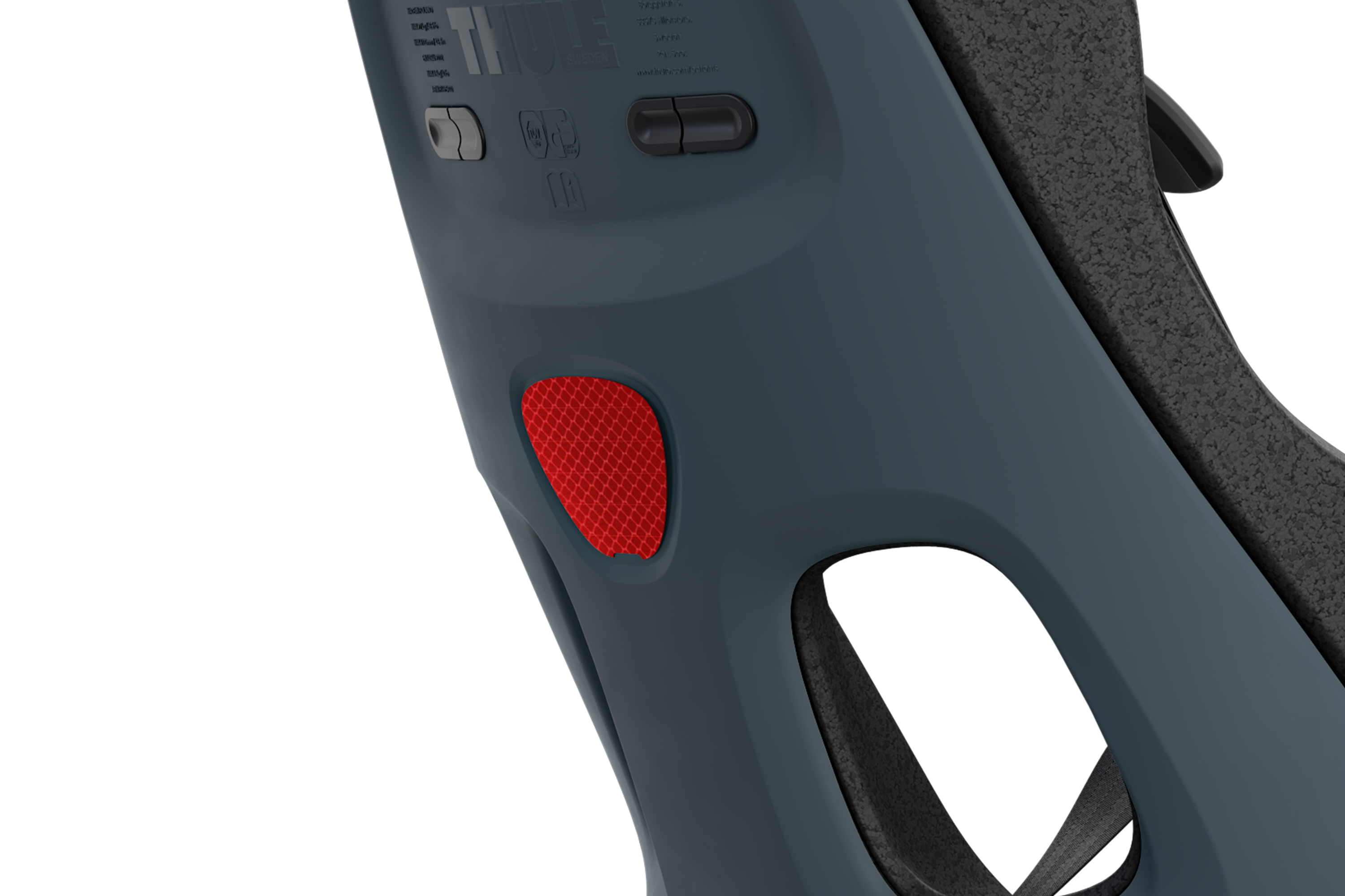 Thule Yepp Nexxt 2 maxi rack mounted child bike seat Dark slate