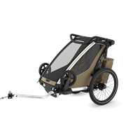 Thule Chariot Cross 2 single 1-seat multisport bike trailer faded khaki