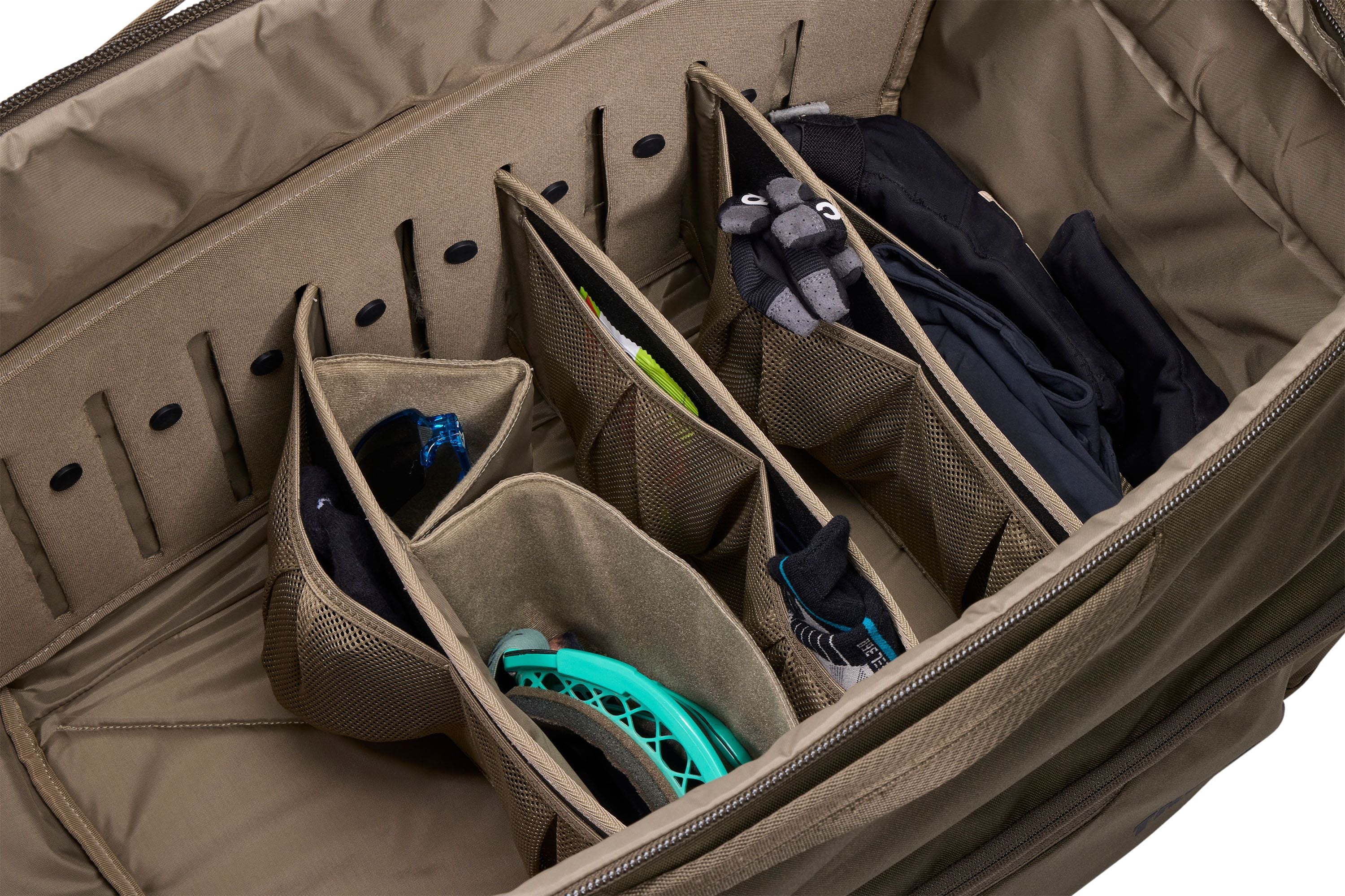 Thule RoundTrip MTB duffel 70L deep khaki