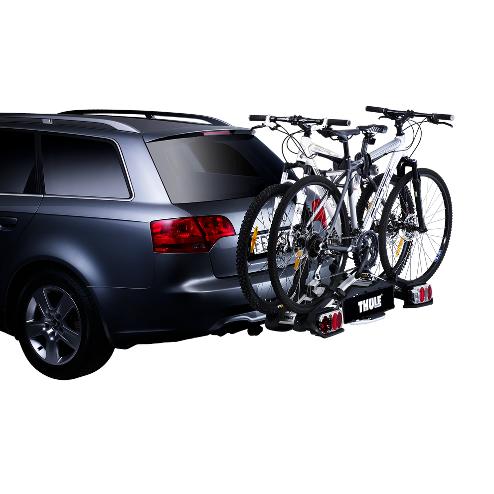 Thule EuroWay G2 2-bike platform towbar bike rack 13-pin black/aluminium