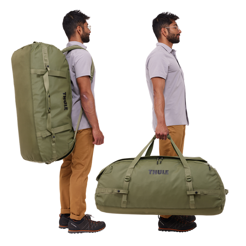 Thule Chasm 130L duffel bag olivine green