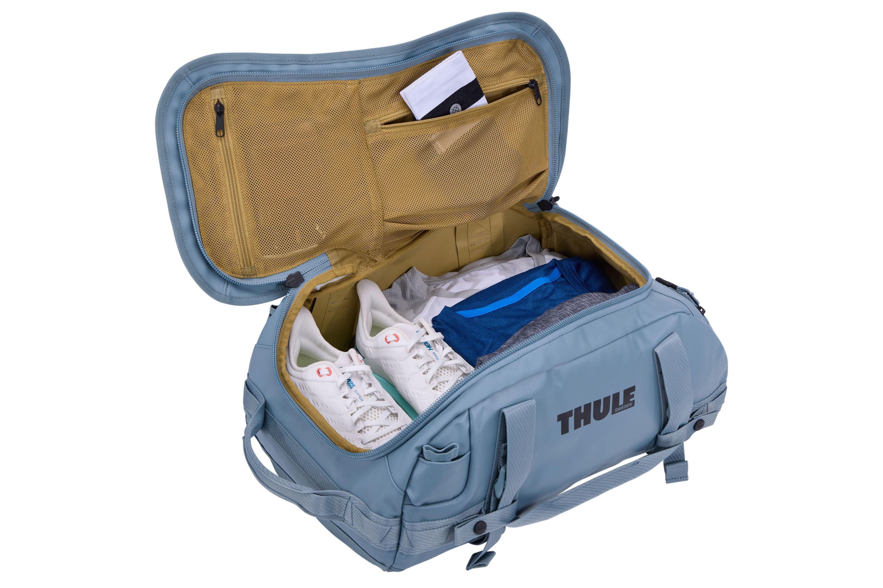 Thule Chasm 30L duffel pond gray