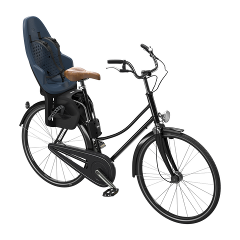 Thule Yepp 2 maxi frame mounted child bike seat majolica blue