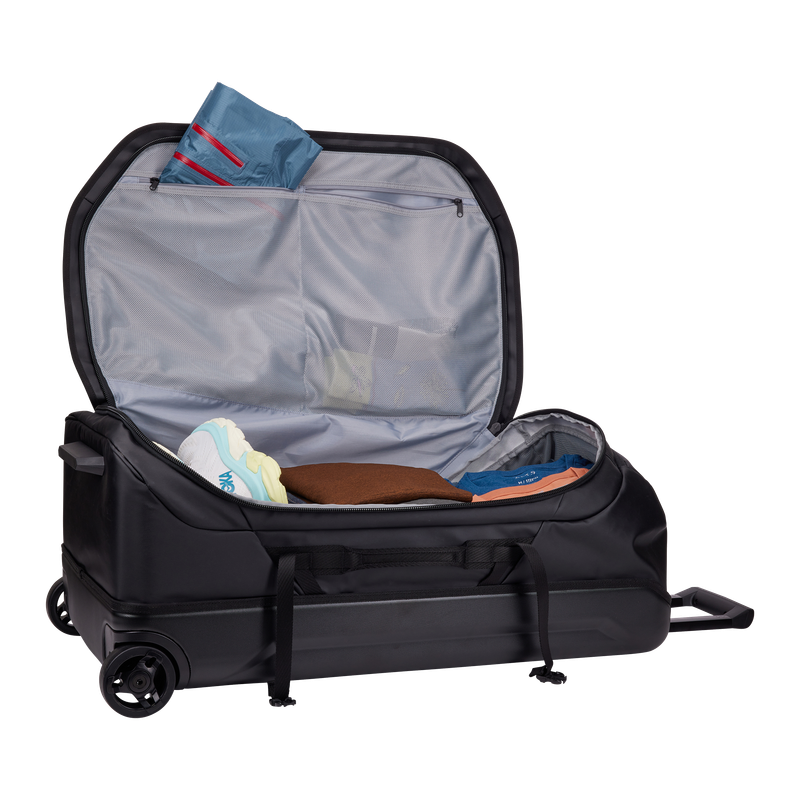 Thule Chasm check in wheeled duffel suitcase black
