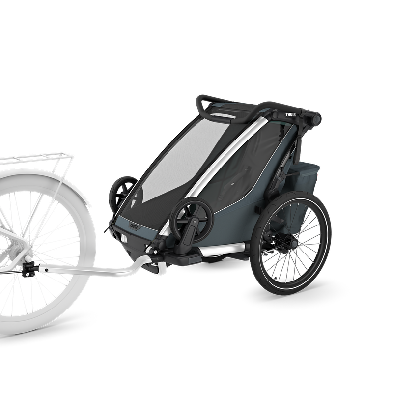 Thule Chariot Cross 2 single 1-seat multisport bike trailer dark slate