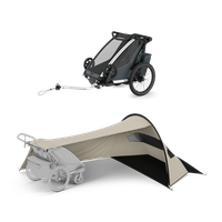 Thule Chariot Cross 2 + Thule sun and wind tarp