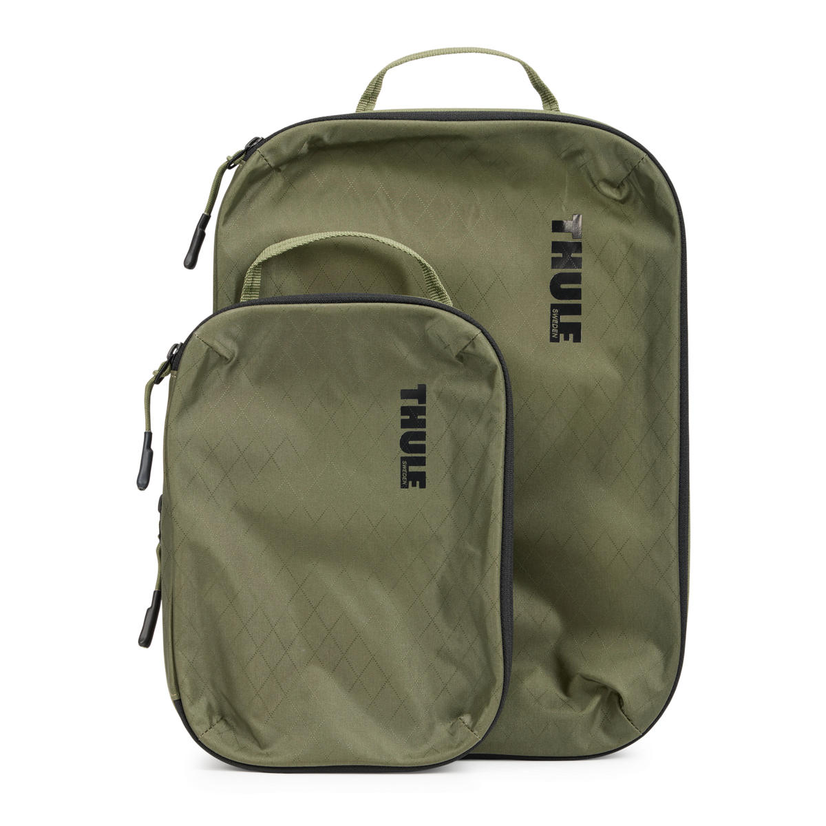 Thule compression packing cube set small/medium soft green