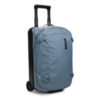 Thule Chasm carry on wheeled duffel suitcase pond gray