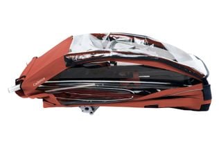 Bicycle trailer Thule Cadence Folded Hot Sauce Red