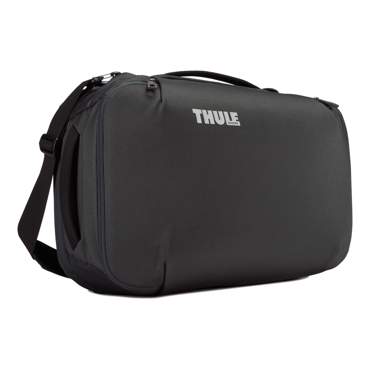 Thule Subterra convertible carry on luggage dark shadow gray
