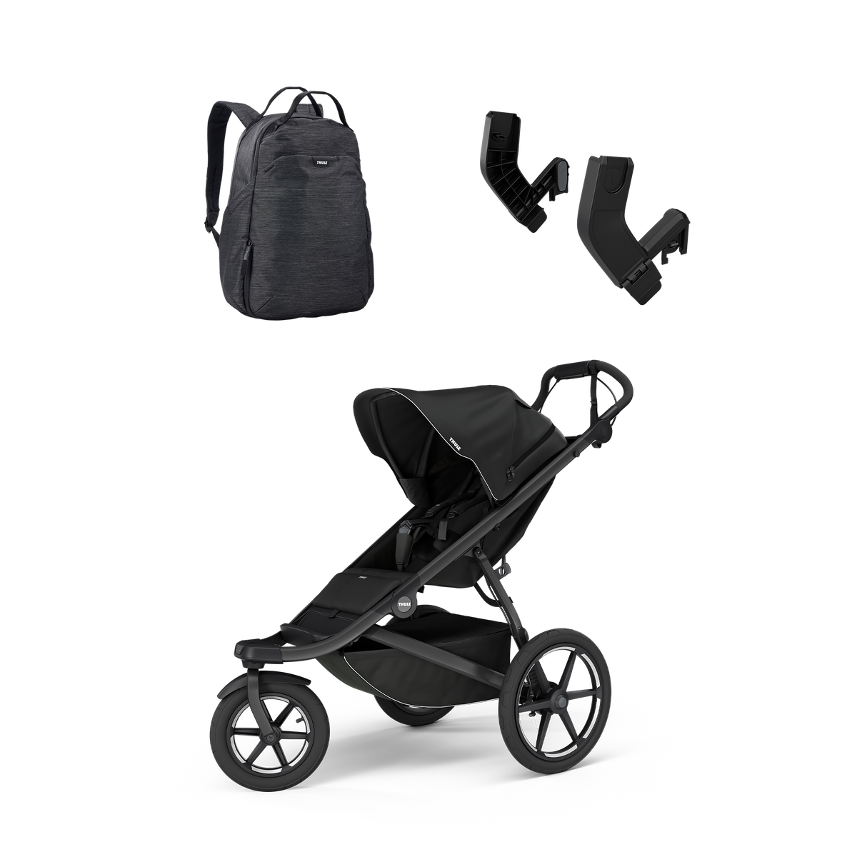 Thule urban glide double car seat adapter clearance