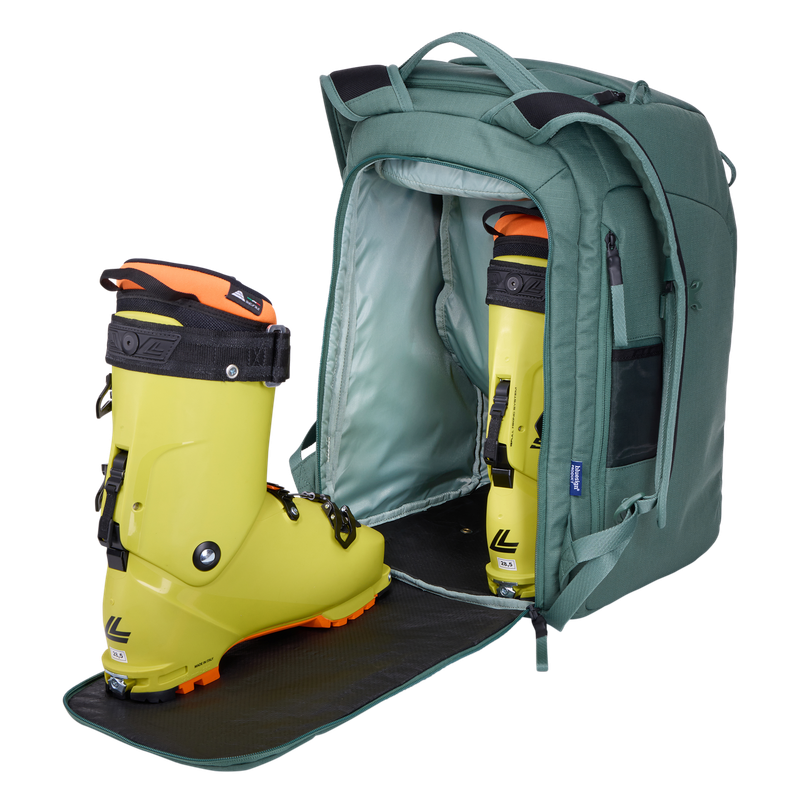 Thule RoundTrip ski boot backpack 45L hazy green