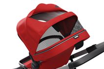 Canopy of stroller Thule Sleek Energy Red