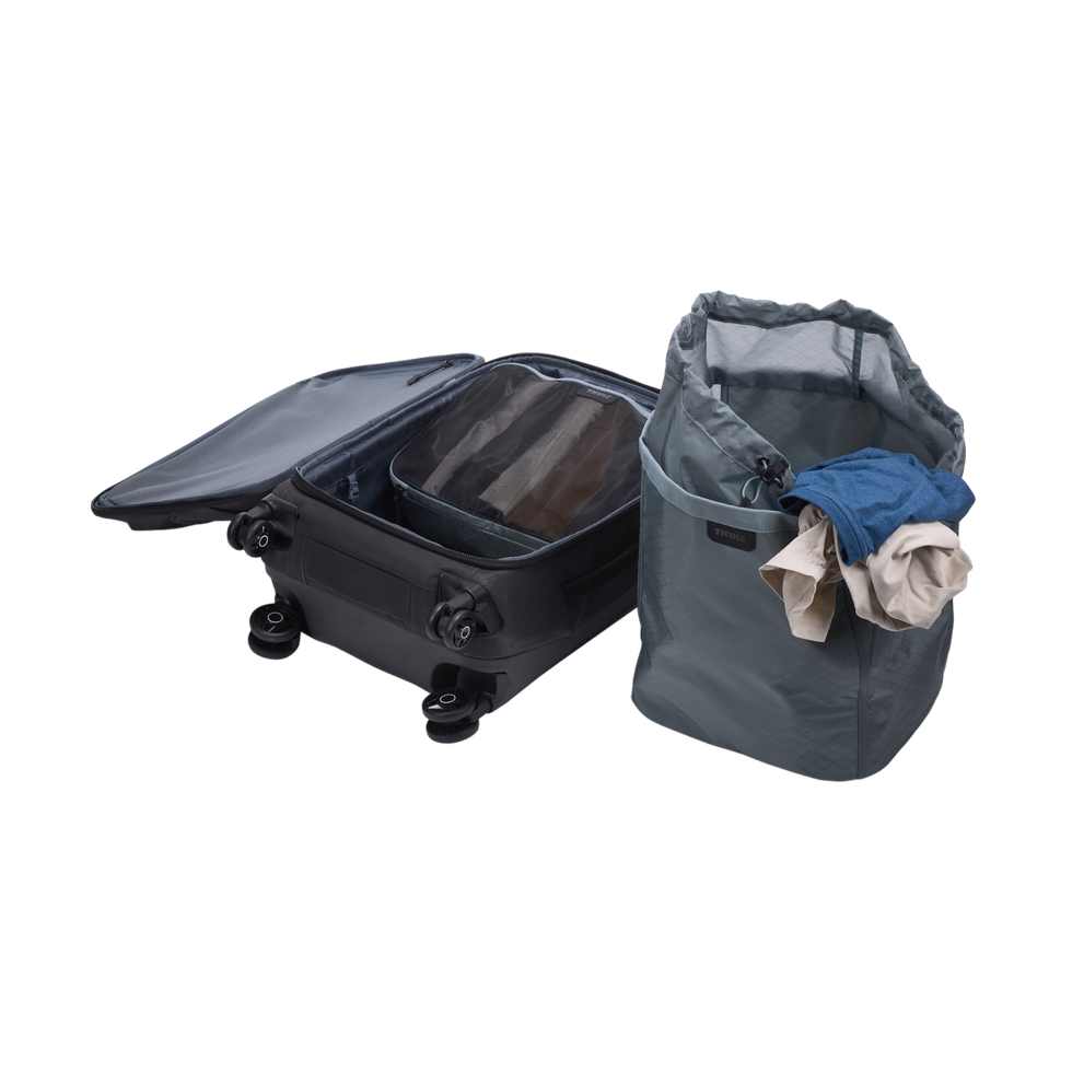 Thule packable laundry bag pond gray