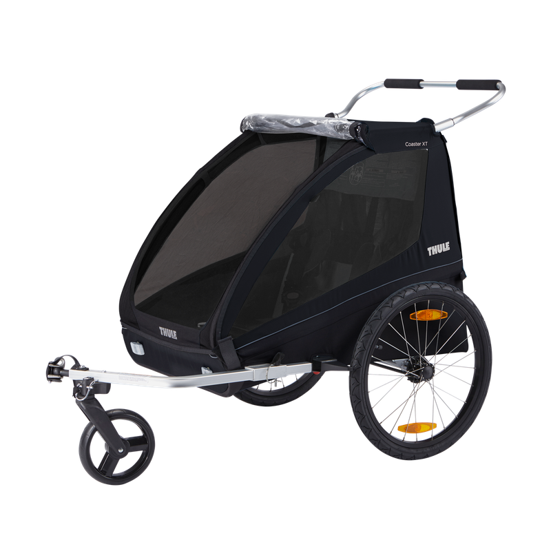 Thule Coaster XT 2-seat bike trailer black