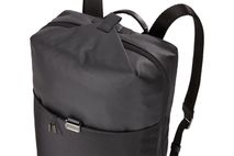 Top side of Thule Spira Backpack - full grain leather touchpoints