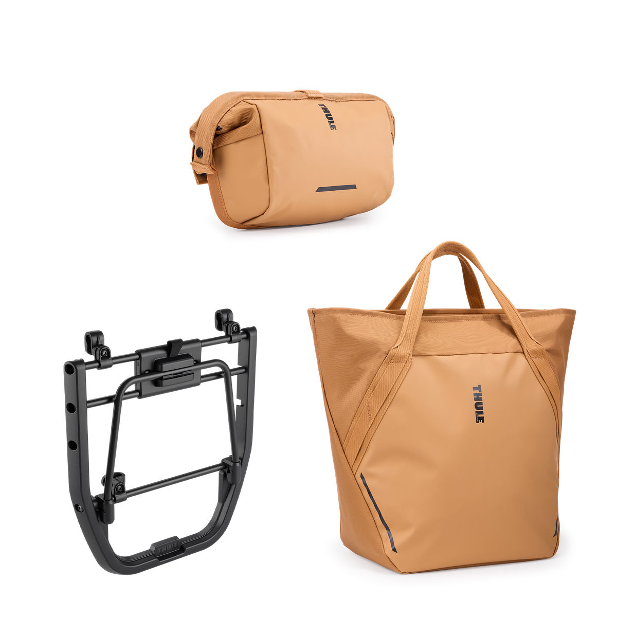 Thule Chasm InLock dusted orange bundle