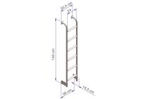 Thule Ladder 6 Steps Dimensions