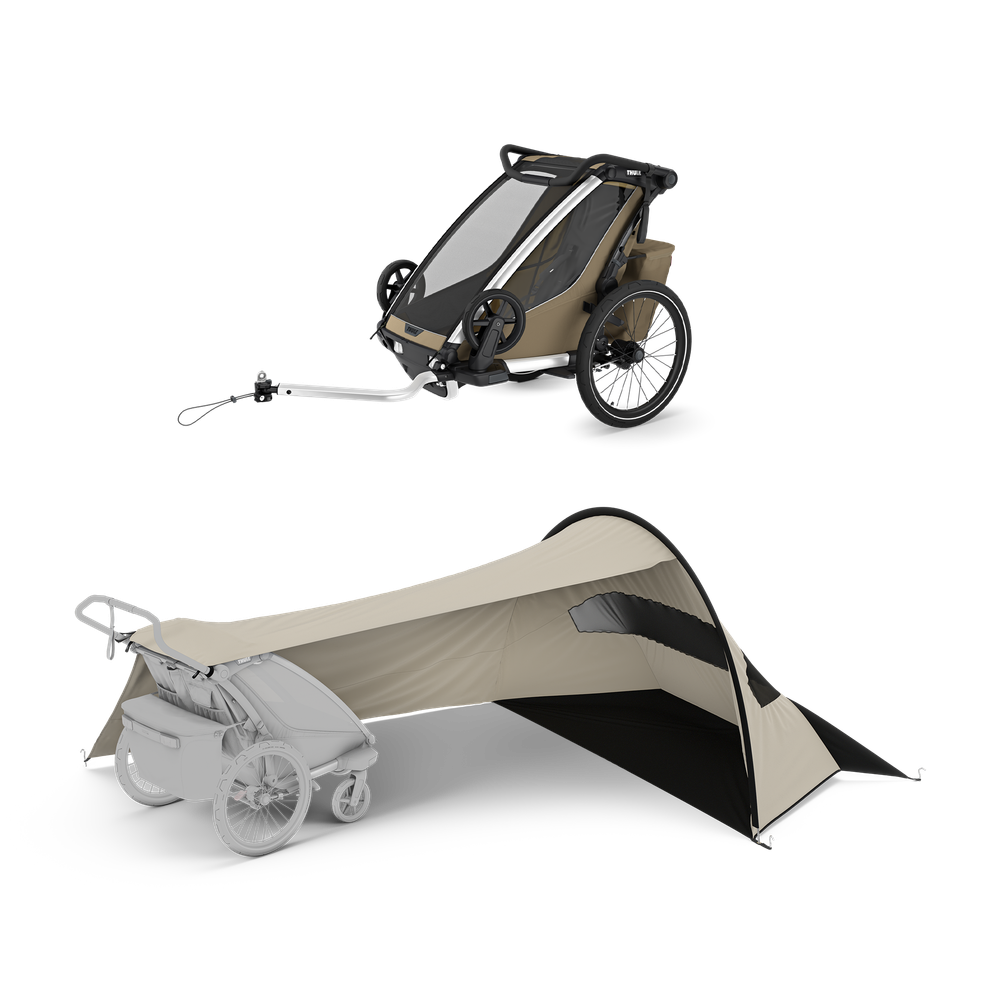 Thule Chariot Cross 2 + Thule sun and wind tarp