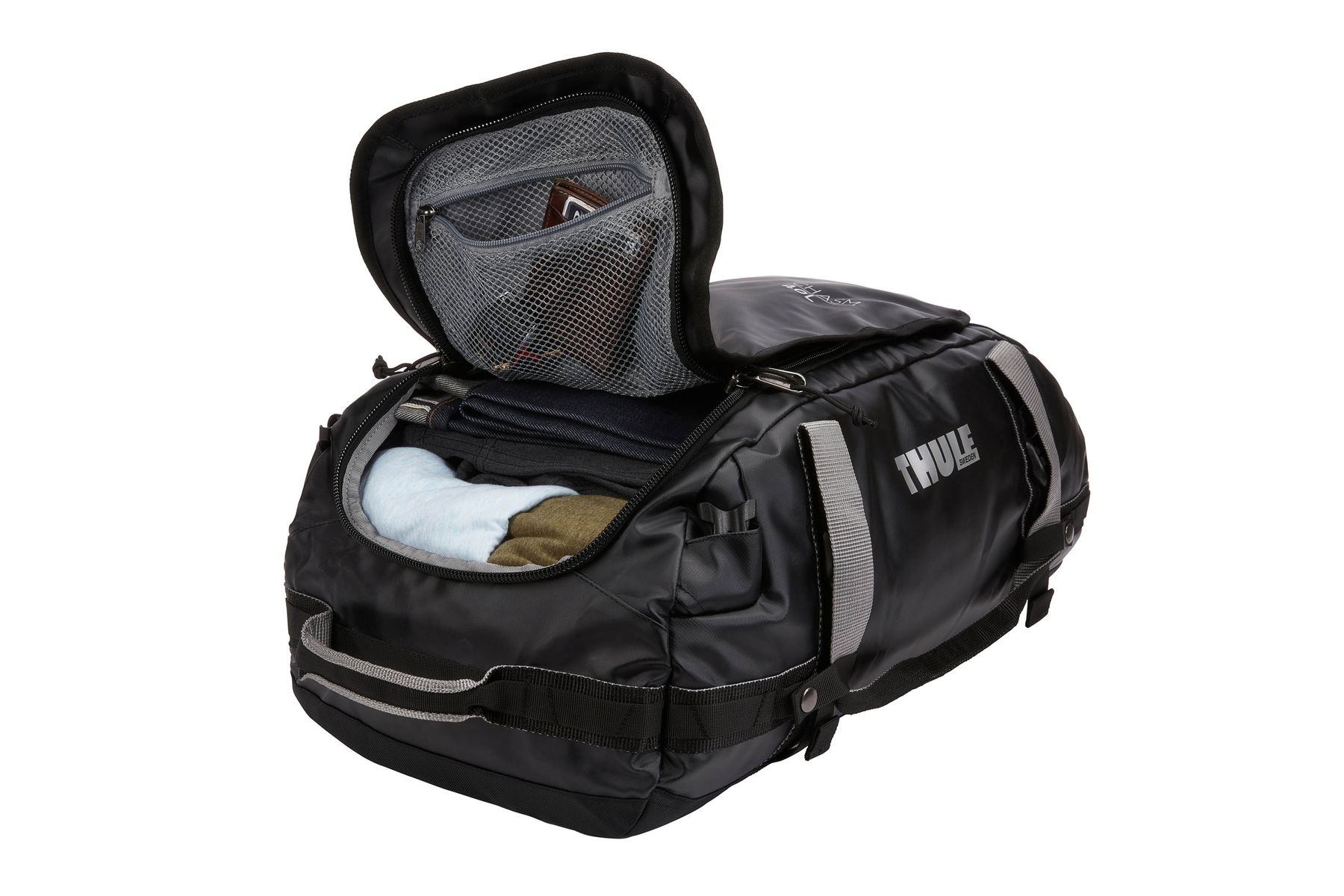 thule 40 liter duffel pack