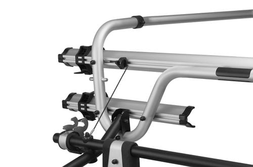 Thule Caravan Smart Tiltable Caravan Bike Rack Anodised Gray - Adjustable Tilt Stop