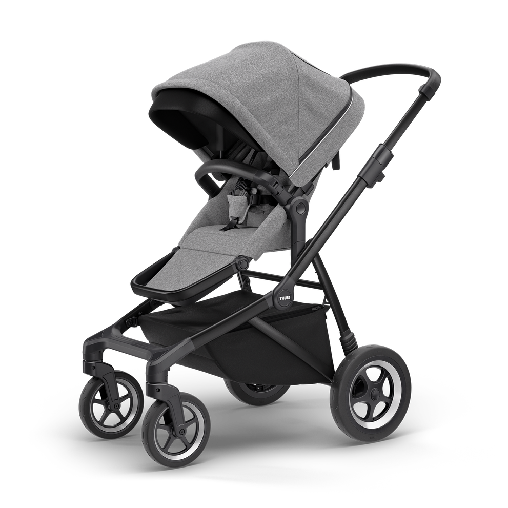 Thule Sleek city stroller gray melange on black