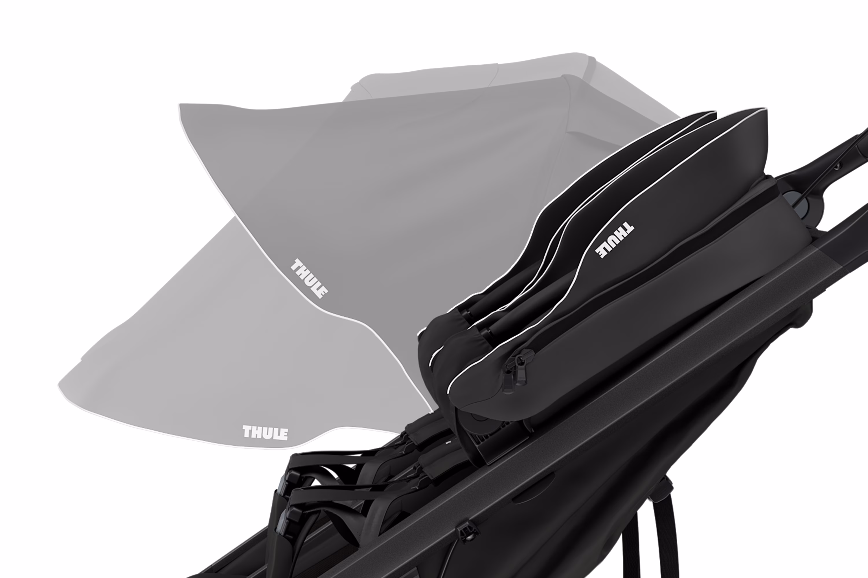 Thule Urban Glide 3 double double all-terrain stroller black