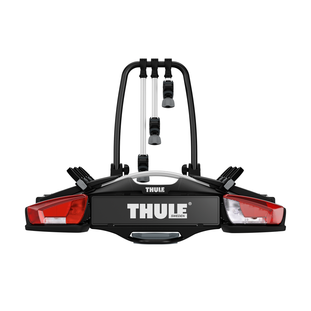 Thule VeloCompact 13-pin 3-bike platform towbar bike rack 13-pin black/aluminium