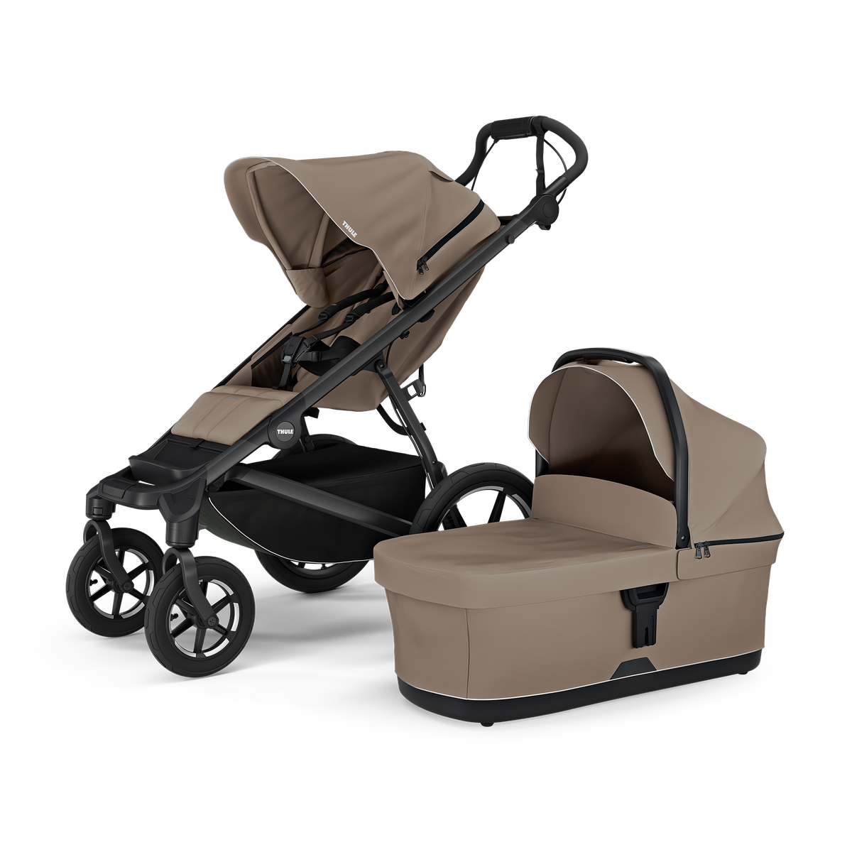 Thule Urban Glide 4-wheel + Thule bassinet