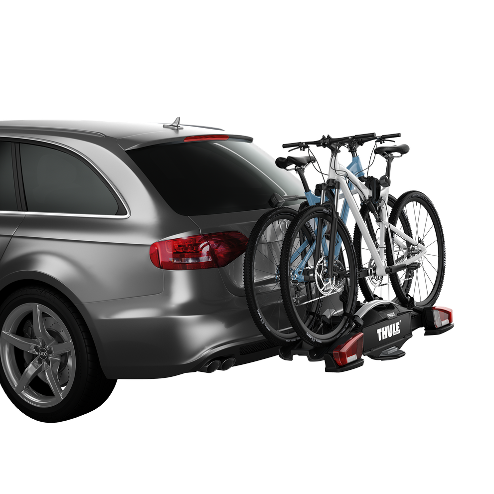 Thule VeloCompact 13-pin 2-bike platform towbar bike rack 13-pin black/aluminium