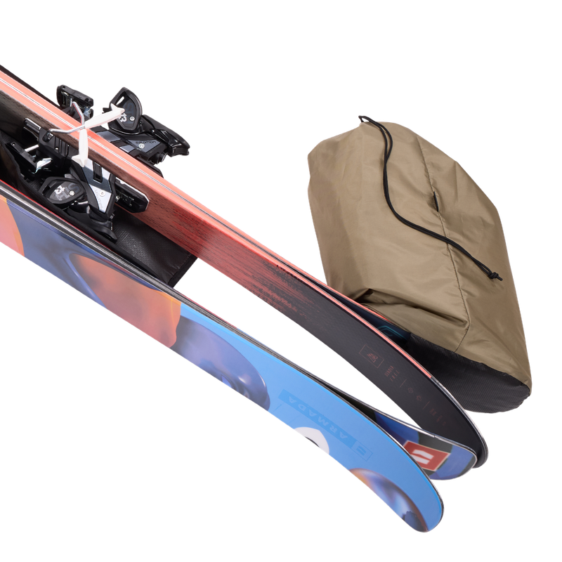 Thule RoundTrip ski roller bag 175 cm deep khaki