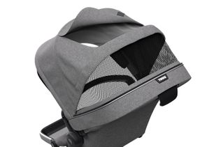 Thule Sleek Sibling Seat GreyMelange - Adjustable Canopy