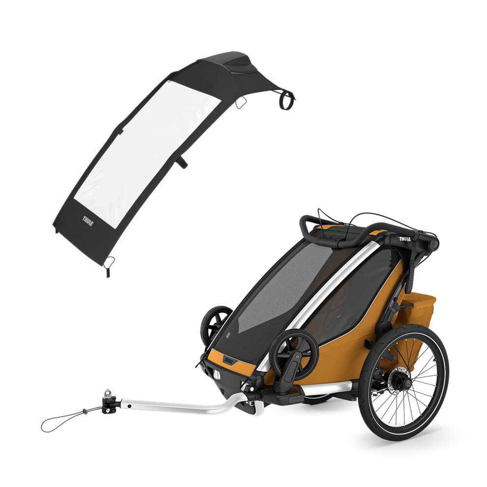 Thule Chariot Sport 2 single + Thule Chariot air purifier single