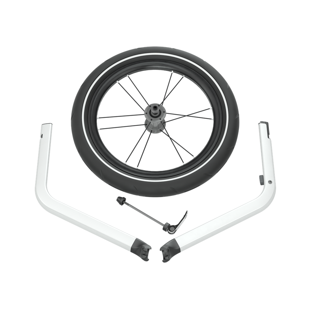 Thule Chariot all-terrain kit double aluminum/black