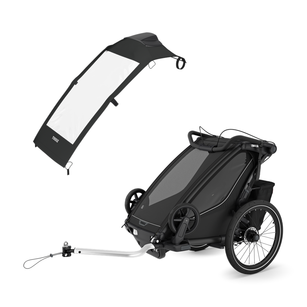 Thule Chariot Sport 2 single + Thule Chariot air purifier single
