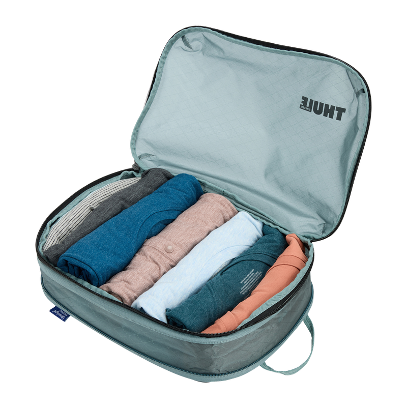 Thule compression packing cube pond gray