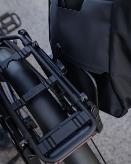 Thule Shield backpack with InLock 23L attached with the InLock mounting system