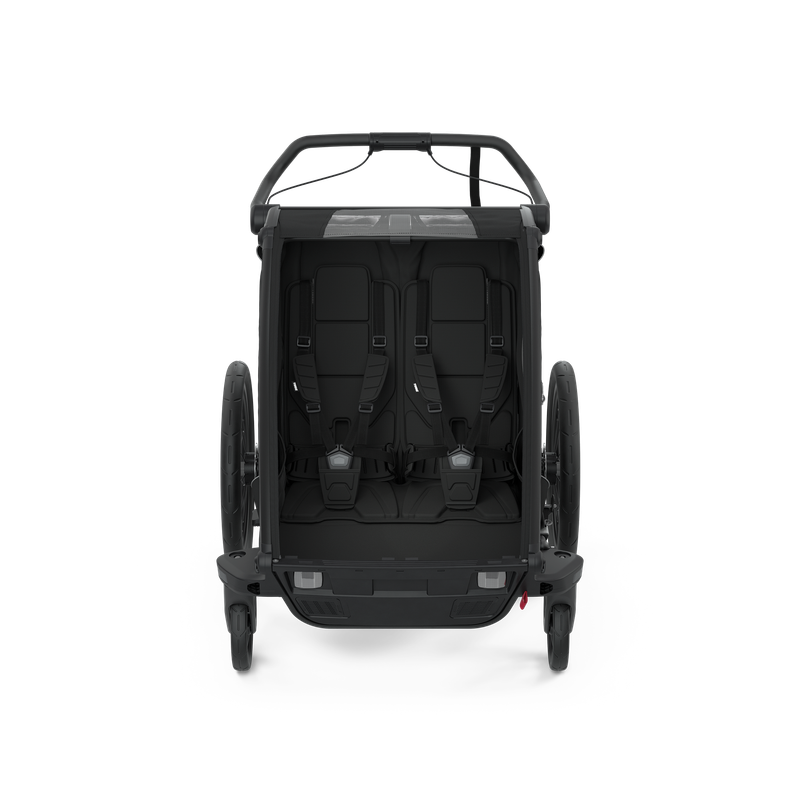 Thule Chariot Sport double 2-seat multisport bike trailer midnight black
