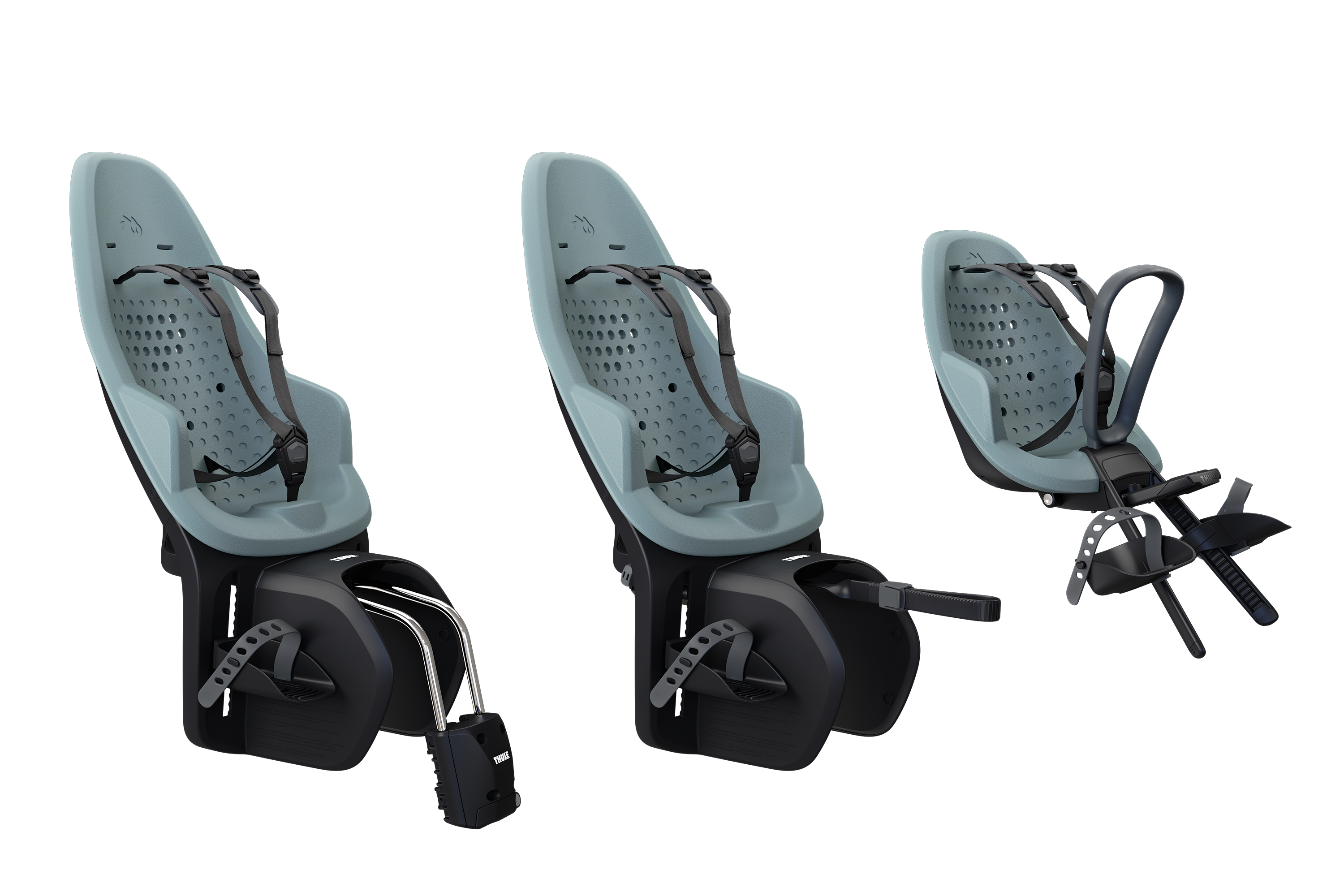 Thule Yepp 2 child bike seats Mid blue