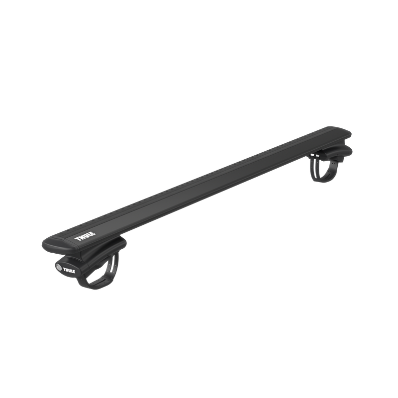 Thule oversized rail foot on Thule WingBar Evo black